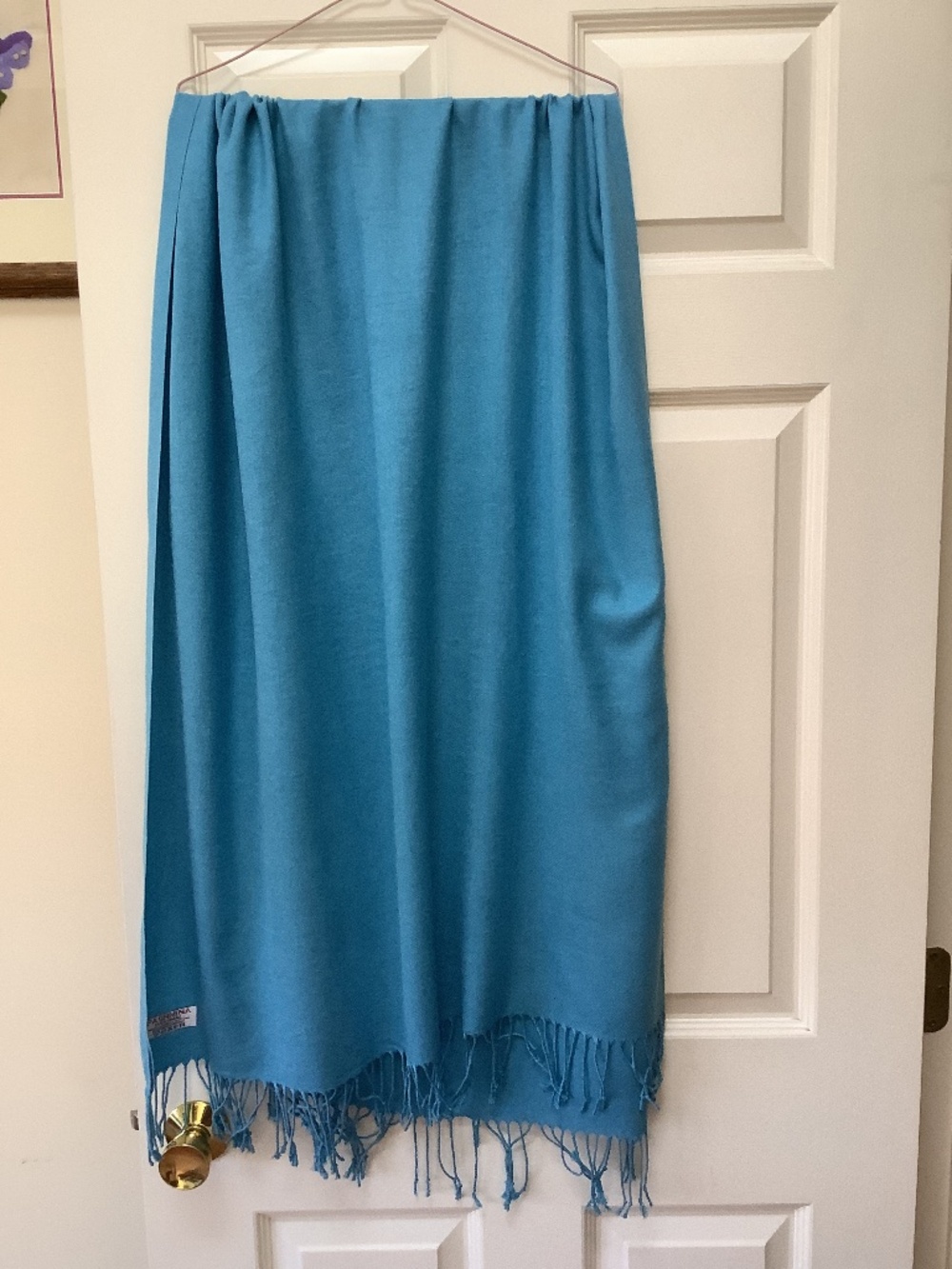 Blue Pashmina Wrap